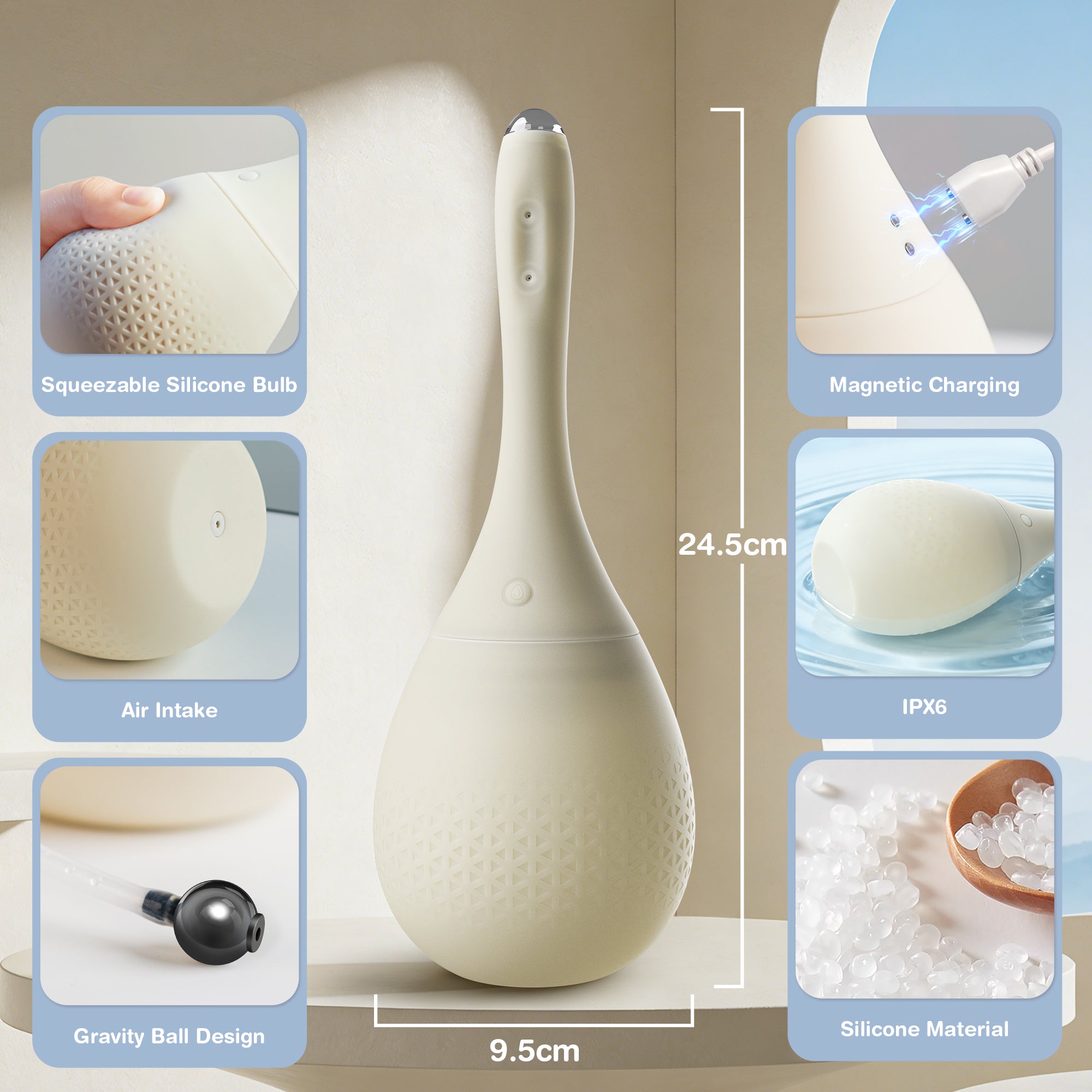 Visual Enema Bulb Purmist Pro