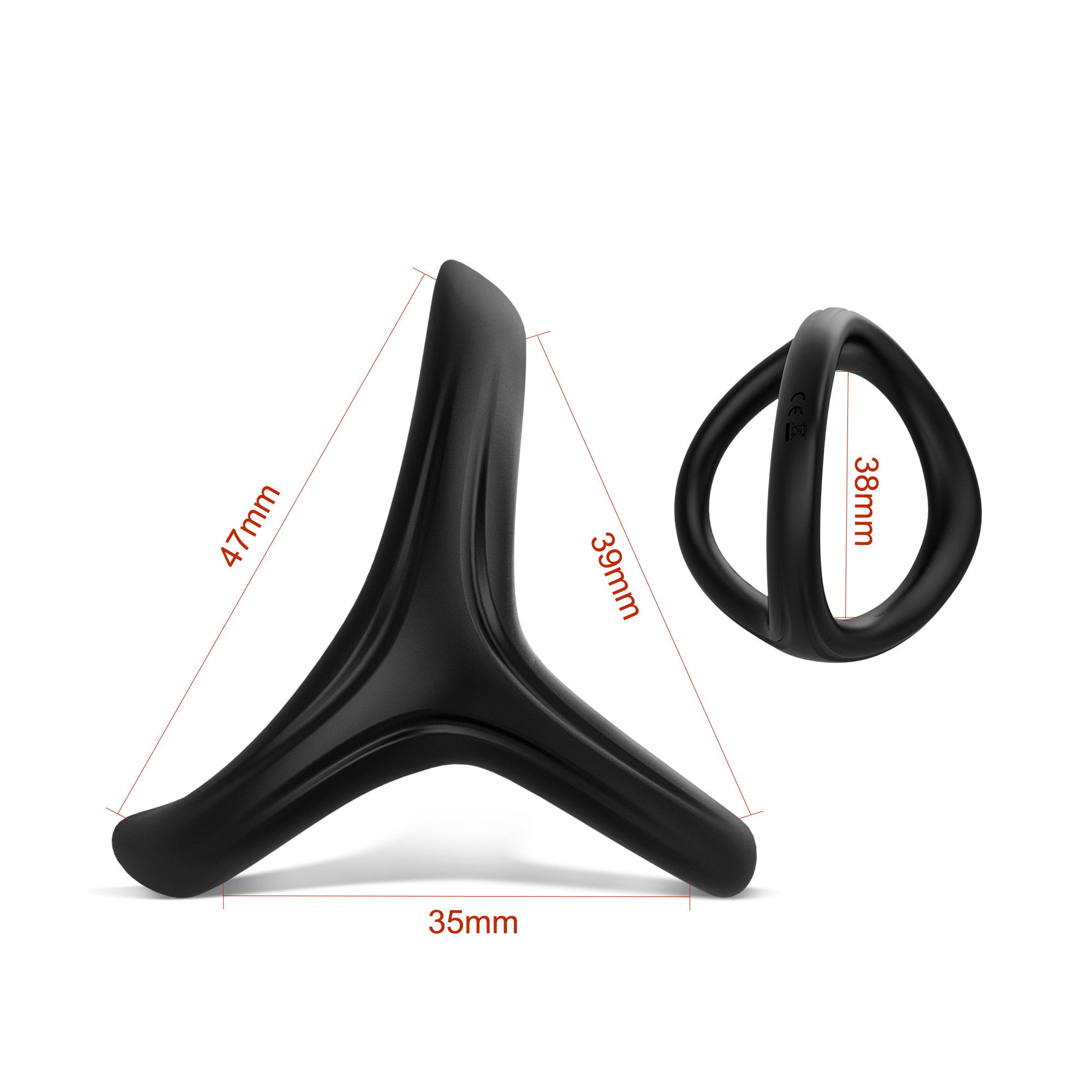 Xmperor Triangle Penis Ring
