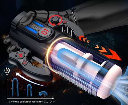 Xmperor Heating Male Masturbator LAVA