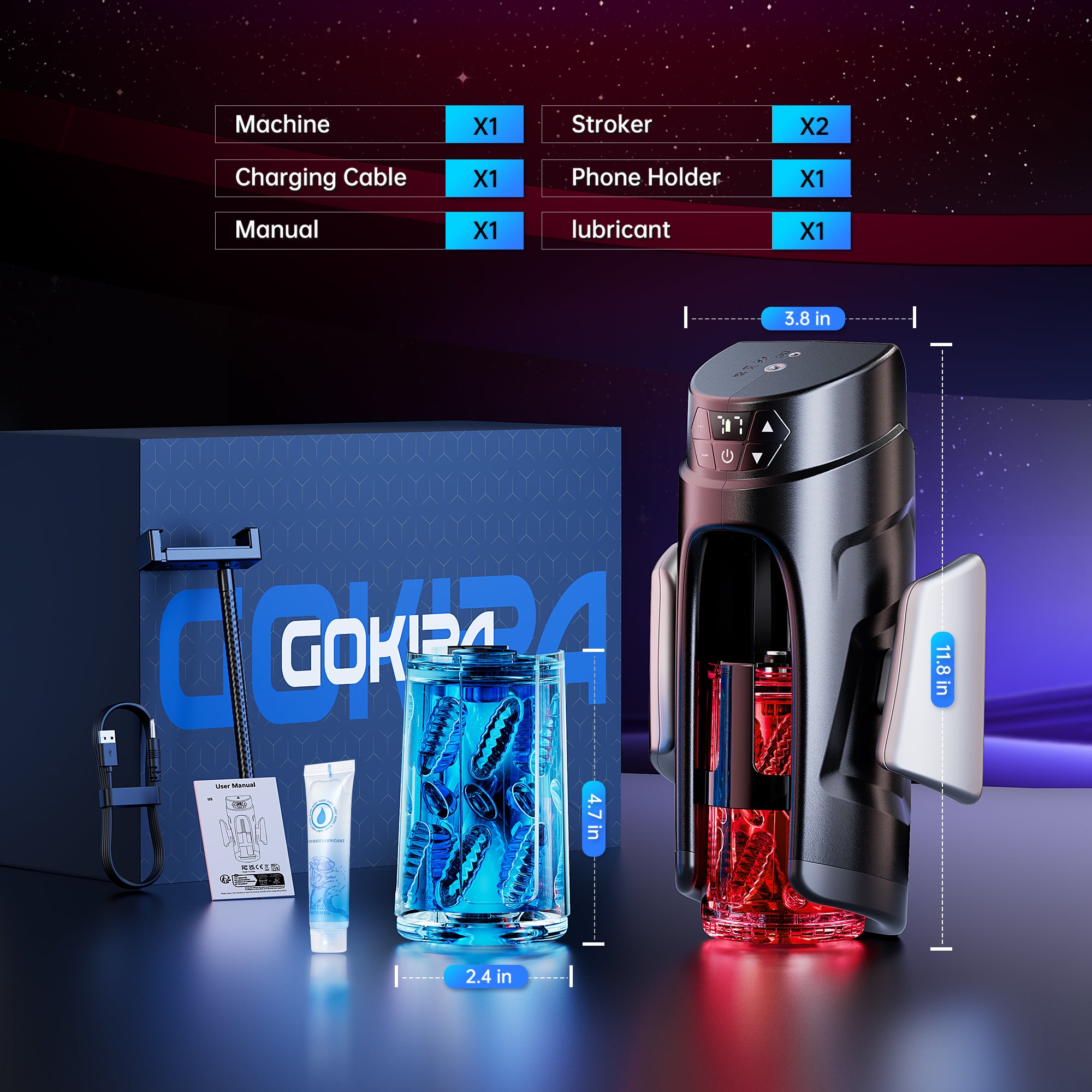 Xmperor Freehand Masturbator Gokipa